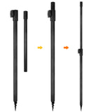 3+1 Fishing Bite Alarms Water Resistant Black Fishing Banksticks Swingers Set With Padded Fishing Tool Bag Fishing Set