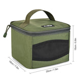 Fishing Reel Storage Bag Fishing Tackle Pack for Spinning Fishing Reels Fishing Tackle Gear Carrying Case