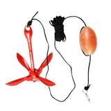 MagiDeal Portable Folding Anchor Buoy Kit For Canoes Kayaks Boats Sailboats Jet Skis