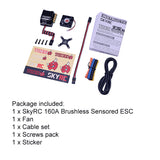 SKYRC TORO TS160A Aluminum Competition Brushless Sensored ESC For Car 1/10 1/8 RC Car Model