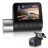 Car Auto Black Dash Cam WiFi V50 4K Dashboard Camera with 2.0 inch IPS Screen 360 Rotatable Lens G-Sensor Car Electronics