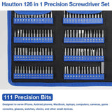 Precision Screwdriver Set, 126 in 1 Magnetic Screwdriver Kit, Multi-Function Professional Repair Tool Kit