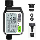 Rainwater Sensor Function Child Lock Mode Digital Water Timer IP65 Waterproof For Garden Lawn Watering System Irrigation Timer
