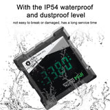 4*90° IP54 Digital Inclinometer LCD 360° Digital Slope Level Four Side Magnetics Multifunction Protractor Data Hold Function