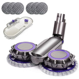 Electric Floor Head for Dyson V6 Animal V6 Fluffy DC58 DC59 DC61 DC62 DC74 Vacuum Cleaner Parts Wet Dry Mopping Head