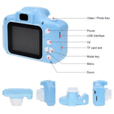 Children Digital Camera HD Photo Video Multi-function Camera Educational Toys Support Multi-languages Memory Card DJA88