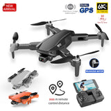 HKNA New S608 GPS Drone 6K Dual HD Camera Professional Aerial Photography Brushless Motor Foldable Quadcopter RC Distance 3000M