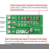 Ultra-Small Mini DC-DC Step Down Power Supply Module 3A Buck Converter Adjustable 1.8V 2.5V 3.3V 5V 9V 12V for Arduino diy kit