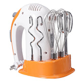 Hand Mixer Electric Egg Beater 300W Powerful 5 Speed for Cake Baking 6 Sticks with Holder for Kitchen