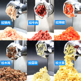 K-STAR Household Commercial Electric Meat Grinder Stainless Steel Multi-function Automatic Stuffing Minced Meat Enema Machine