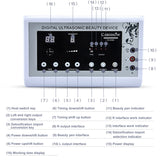 3 In1 Ultrasonic Facial Massager Spot Tattoo Removal Anti Aging Ultrasound Face Massage Machine Tightens Skin Care Beauty Device