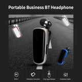 K39 Mini Wireless Bluetooth Earphone BT4.1 Stereo Business Headset Vibrating Alert Wear Clip Hands Free with Mic for Smartphone