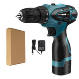 16.8V Brushless Electric Drill 1800rpm Cordless Driller Driver Screwdriver Li-ion Battery Electric Power Drill with LED Light