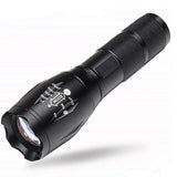 Five-speed Glare T6 Glare Led Telescopic Zoom L2 Flashlight Camping Outside Multiple Gears