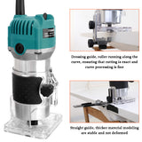 Multifunctional Woodworking Electric Trimming Machine Electromechanical Wood Milling Engraving Slotting Machine Wood Router