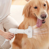 Pet Hair Dryer Pet Dog Cat Grooming Blower Warm Wind Fast Blow-Dryer Portable Cat Hair Comb Dog Fur Blower Low Noise Temprature