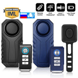 Elecpow Remote Control Bike Alarm Waterproof Motorcycle Electric Bicycle Security 113dB Anti Lost Vibration Warning Alarm Sensor