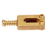 6Pcs Guitar Bridge Saddles Brass Block Dice Telecaster Bridge with Wrench for Electric Guitar 30X11X6mm