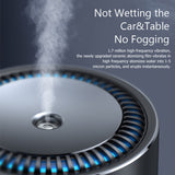 Aluminum Alloy 300ml Air Humidifier Car Aroma Essential Oil Diffuser for Home Car Air Purifier Nano Spray Mute Clean Air Maker