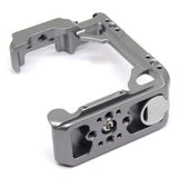 Camera Cage Handle For Sony A1 A7S3 Camera Stabilizer 1/4 Threads Holes Quick Release Plate Shoot Bracket