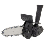 4" Electric Chain Saw Converter Chainsaw Attachment for Electric Drill,Electric Drill Fast Modified To Electric Chainsaw Adapter