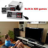 Mini Retro Game Anniversary Edition Console 620 games TV Game Built-in with 2 Controller Red&White