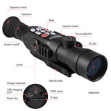 Full Color Night Vision Telescope Monocular Vision Scope Digital Rang Finder Ballistic Computer Scope 1080p for Wildlife Viewing