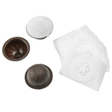 Aluminum Foil Capsule Lid Kits Food Grade Capsule Cup Seals Film Coffee Machines Replacement Reusable for Nespresso Vertuo