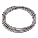 Engine Parts 2M Stainless Steel Braided PTFE Hose Fuel Oil Gasoline Brake Line Hose AN4 AN6 AN8 AN10 Racing Fuel Oil Cooler Hose