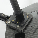 Saker610 610mm  / Saker675 675mm6-axis Carbon Fiber Folding Rack DIY RC Drone Hexacopter Frame Kit with Landing skid Motor Mount
