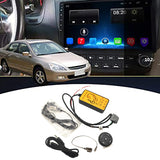 Car Audio Modified Bluetooth Wireless Audio RCA Connected To The Original Car Audio Digital Disc Box Decoder+Audio Cable