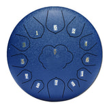 new 12 Inch Mini Drum 13 Tones Steel Tongue Drum Kit Tune C Empty Spirit Drum Percussion Hand Pan Drum Musical Instruments