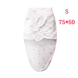 Baby sleeping bag newborn envelope cocoon wrap swaddle soft 100% cotton 0-6 months sleep blanket
