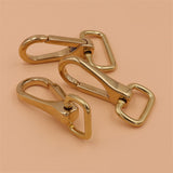 Pure Brass Square Bottom Movable Hook Bag Hook Buckle Pure Copper Bag Buckle Handmade Leather Hardware Accessories 008