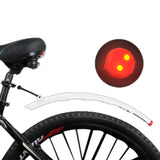 Bicycle Fenders with Taillight Quick Release MTB Adjustable Bike Front Rear Mudguards Folding Bike Fenders Cycling Parts