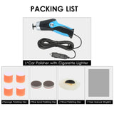 KKmoon 60W Mini Polishing Machine 8500RPM Variable Speed Car Polisher Electric Polisher Automobile Scratch Remover Repair Tool