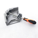 2 Set Of 90 Degree Corner Clamp Right Angle Clamp Aluminum Alloy Made,Adjustable Swing Jaw Corner Clamp,Woodworking Vice Wood Me