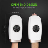 Cordless Electric Hand Massager for Arthritis Air Compression Pain Relief Gifts with 6 Levels Pressure Point Heating Massager