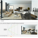 Hiseeu IP Camera Waterproof IP66 Audio Record 3.0MP POE Outdoor Security Video Surveillance CCTV Camera for Home Office