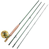 Sougayilang 2.7m Fly Fishing Rod and 5/6 Fly Fishing Reel Combos Fishing Pole Fish Line Bag Lure Flies Backing Line Full Set