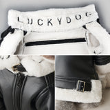 Dog clothes Winter Coats Jackets Faux Fur clothes for small big dog Chihuahua Bulldogs Puppy Thick clothes dog accessories S-XXL