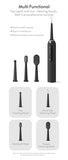 Electric Dental Calculus Remover Ultrasonic Vibration Tooth Tartar Scraper Cleaning Tool Toothbrush Cleaner with 4 Heads 3 Model
