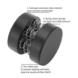 4Pcs Aluminum Spring Speakers Spikes Isolation Stand Shock Absorption Bearing 9KG Speakers Isolation Feet Pads for CD Players