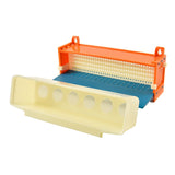 Pollen Trap Plastic Front-Mount/Removable Ventilated Collect Pollen/Beekeeping Accessory Tool (Blue)
