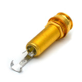 Mono End Pin Endpin Jack 6.35mm Nut Tail Socket Plug for Guitar Pickup Parts