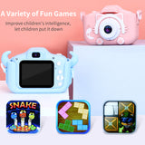 Children's Digital Cameras For Children Baby Girl Birthday Gift 2.0 Inch 1080P Photo Video Camera Built in Games Kids Camera