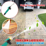 2 In 1 For Car Flow Controls High Pressure Washer Pet Bathing Home Watering Flowers Garden Manual Tools Cordless Nozzle Spray
