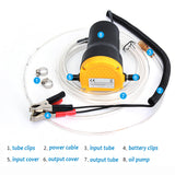 12V 24V Car Electric Oil Extractor Transfer Pump Oil/Crude Oil Fluid Suction Pump Mini Fuel Engine Oil Extractor Transfer Pump