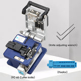14pcs/set Fiber Optic FTTH Tool Kit with FC-6C Fiber Cleaver Optical Power Meter 5MW Visual Fault Locator Wire stripper