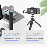 Alctron DW-V 5.8G Wireless Tech Compatible With Android,Mac And Windows Systems For Interview Recording Wireless Microphone